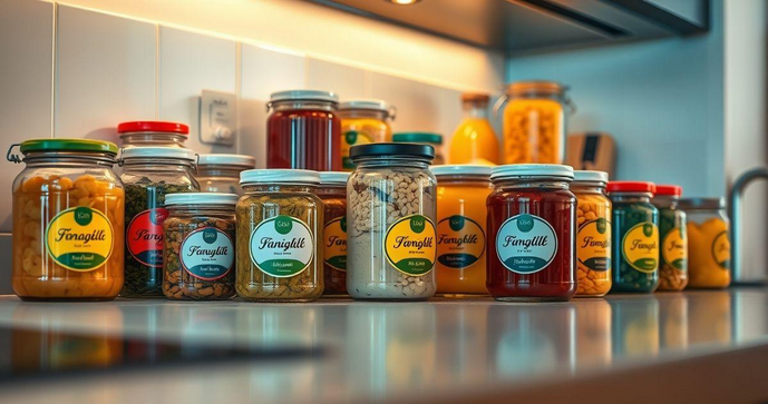 Etiquetas para alimentos: segurança e identificação eficiente