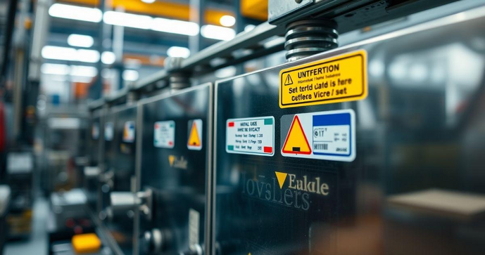 Como Escolher as Melhores Etiquetas para Equipamentos Industriais