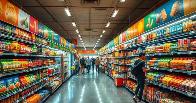 Transforme suas Vendas: O Poder da Etiqueta para Gôndola de Supermercado