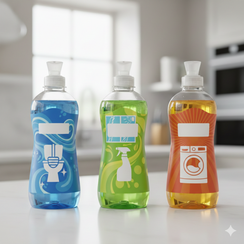 Rótulos em Produtos de Limpeza: Essencial para uma Limpeza Segura e Eficiente